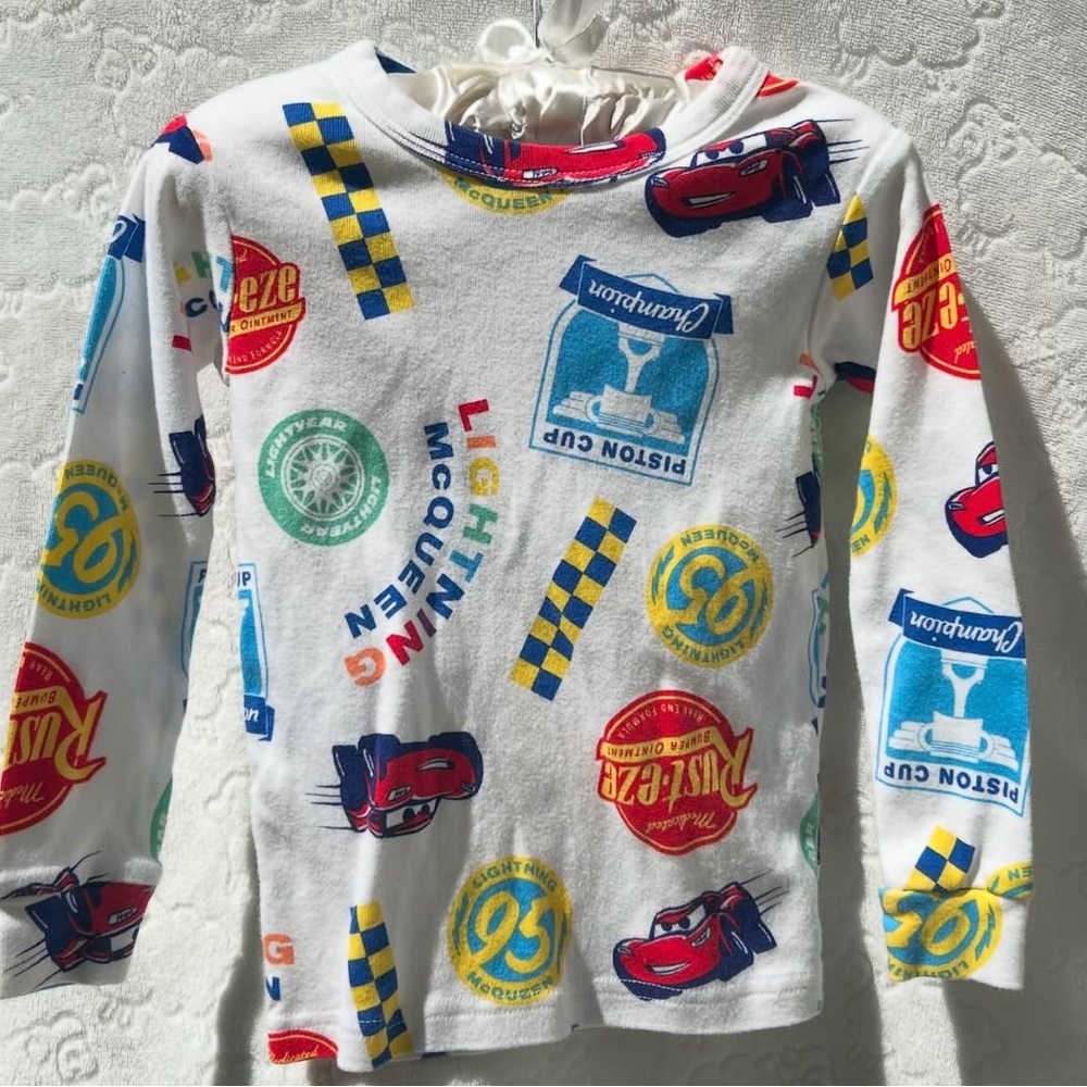 Pixar cars pj shirt 3T